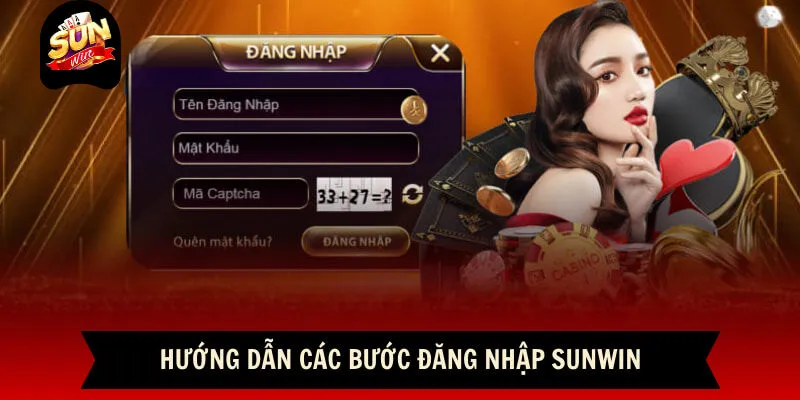 Ba bước truy cập cổng game Sunwin