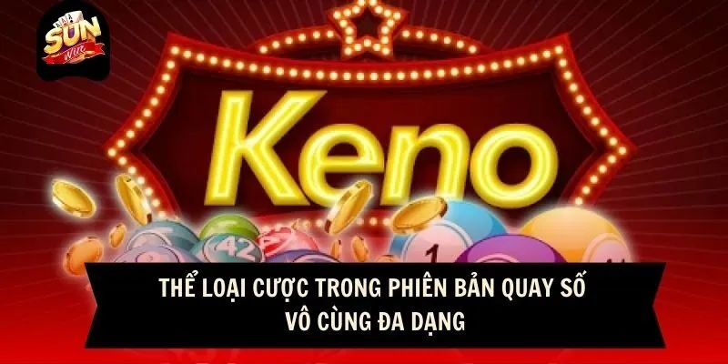 Keno Lộc Phát - Đi Tìm Vận May, Rước Lộc Liền Tay 12 Sunwin Thể loại cược trong phiên bản quay số vô cùng đa dạng