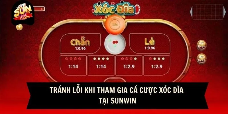 Luật Chơi Xóc Đĩa - Từ Cơ Bản Đến Nâng Cao Dành Cho Cược Thủ 4 Sunwin Tránh lỗi khi tham gia cá cược xóc đĩa tại Sunwin