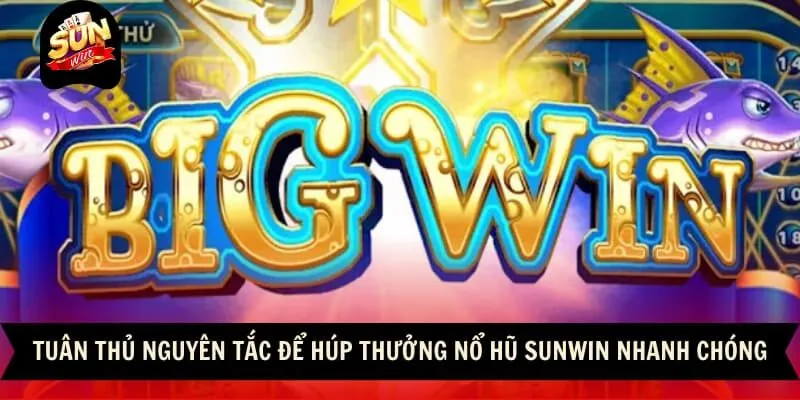 Nổ Hũ 3 Sunwin Tuân thủ nguyên tắc để húp thưởng nổ hũ sunwin nhanh chóng