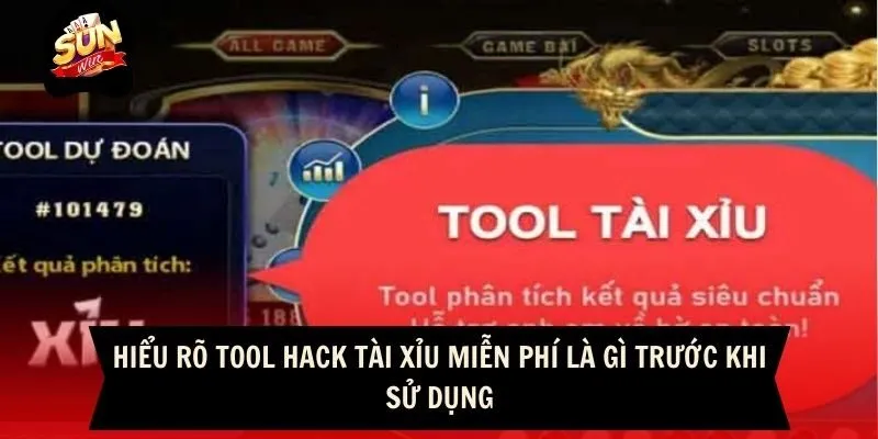 Hiểu rõ tool hack tài xỉu miễn phí là gì trước khi sử dụng